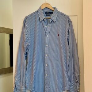 Ralph Lauren Men's Striped Button-Down Shirt